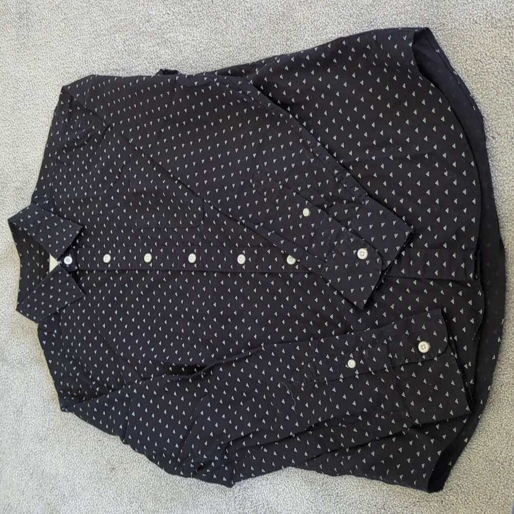 American Eagle Men's Cotton Button Up